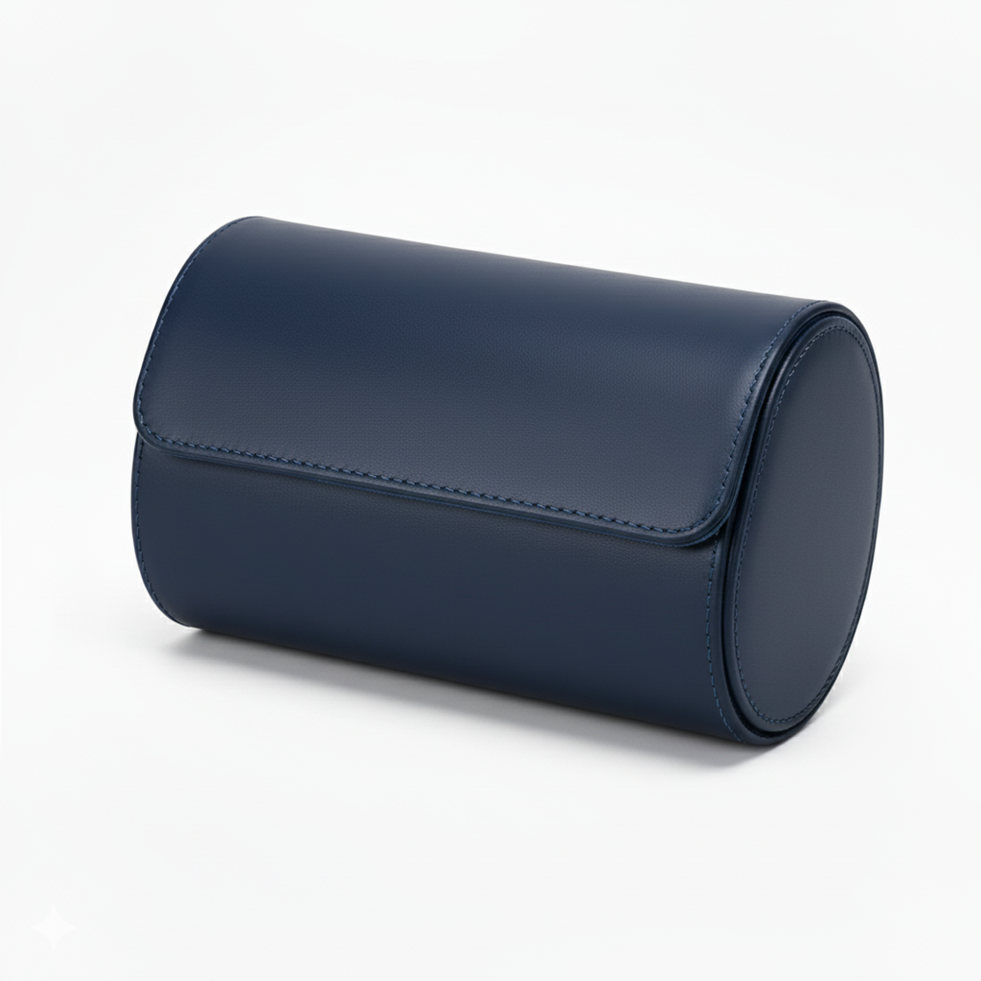 Case Premium em Couro Azul Marinho 3 Slots - Pablo Raez