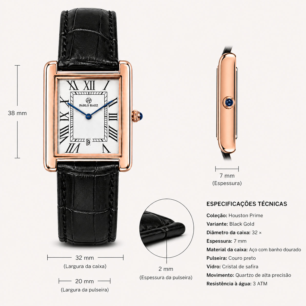 Houston Prime 32mm · Black Gold