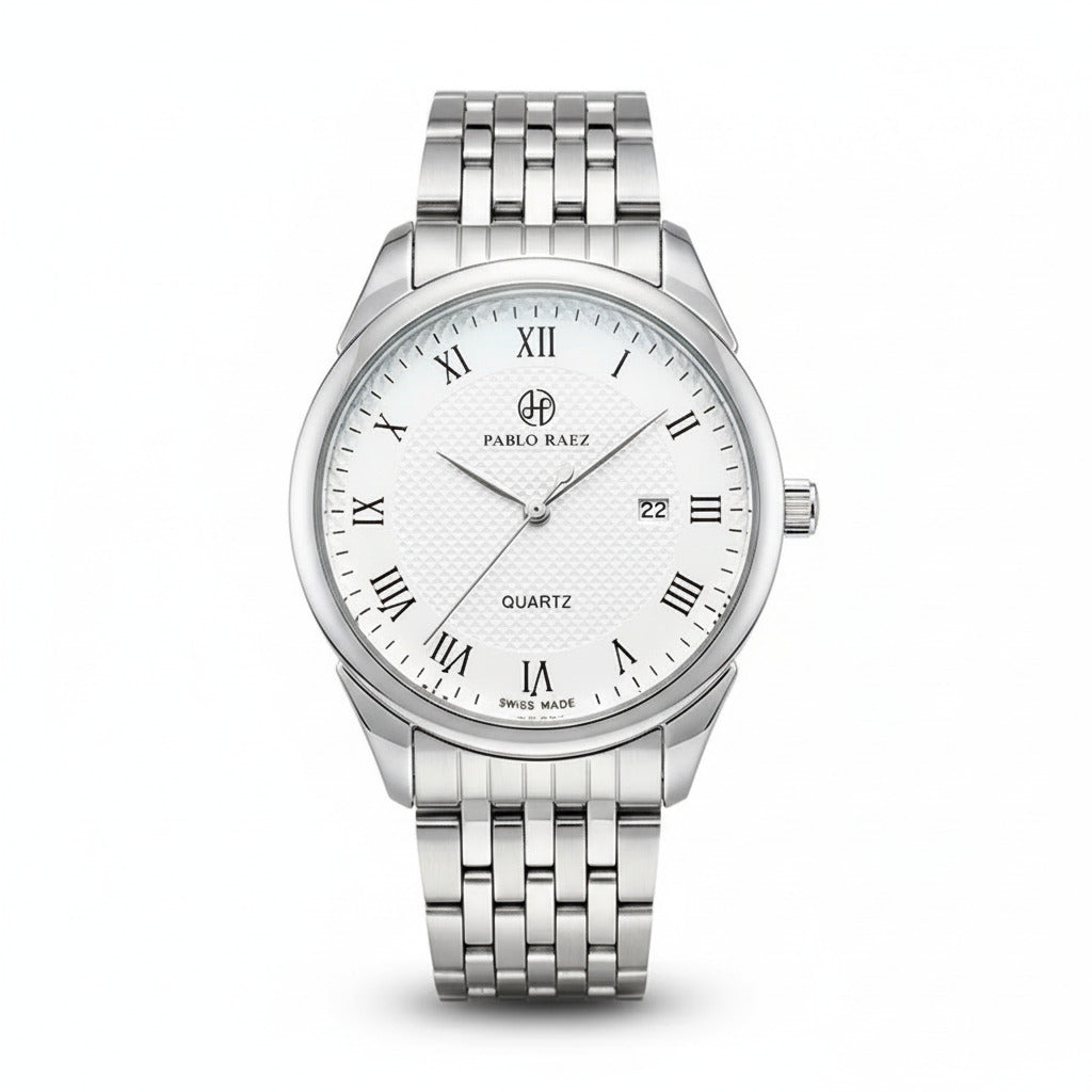 Classic Raez Silver White 40mm