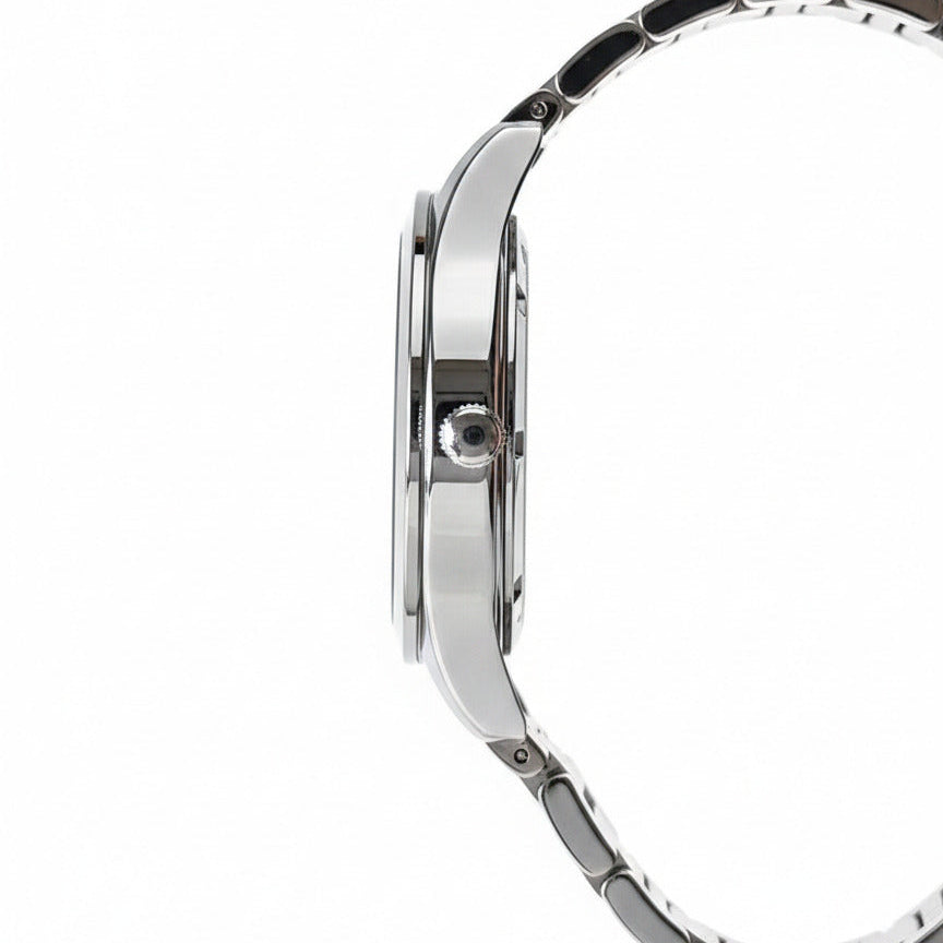 Henry Raez Silver Black 40mm