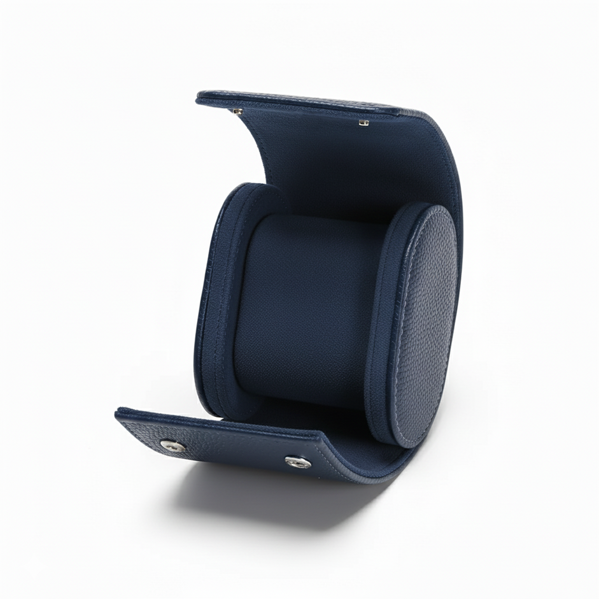 Case Premium em Couro Azul 1 Slot - Pablo Raez